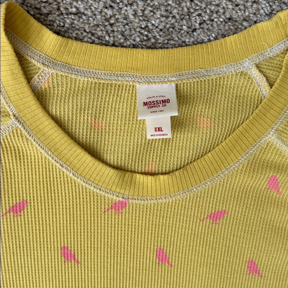 Mossimo Supply Co. Waffle Knit Long Sleeve Shirt - Picture 5 of 11